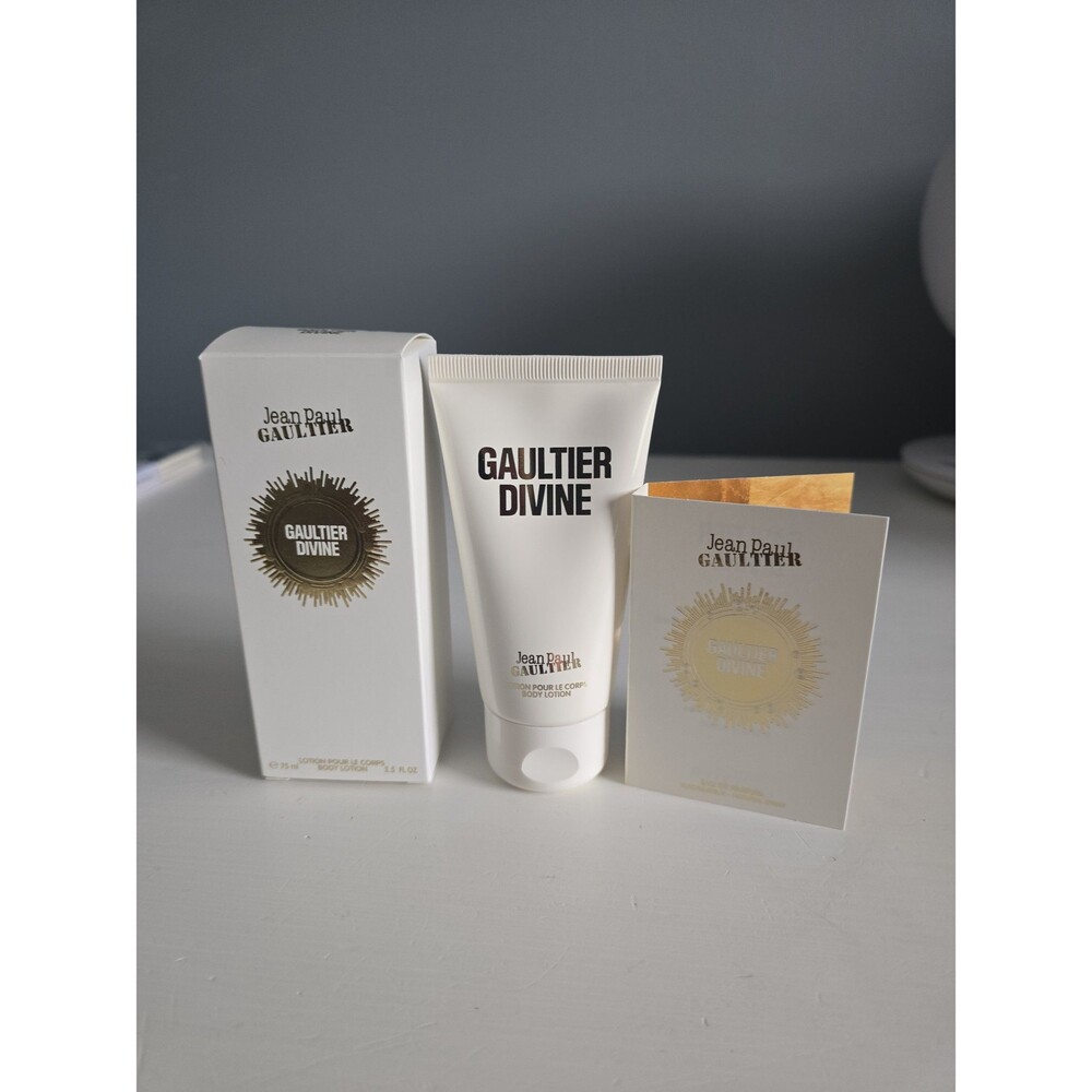 Jean Paul Gaultier Gaultier Divine Body Lotion & Sample NEW